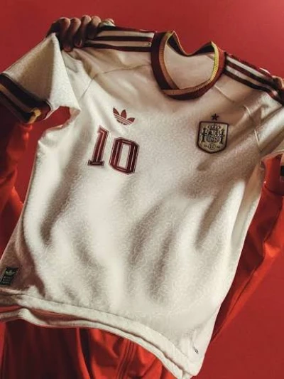Spain National Home Jersey